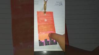 Bookmark painting idea ytshorts artistayzal [upl. by Alue]