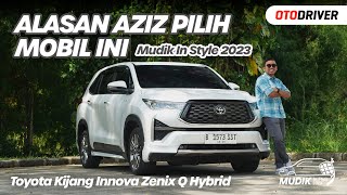 Toyota Kijang Innova Zenix Q Hybrid  Mudik in Style 2023  OtoDriver [upl. by Carola]