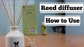 Reed diffuser how to use [upl. by Lonyer194]