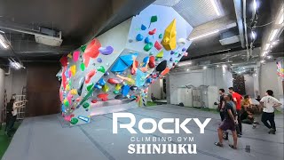 Rockys Bouldering Gym Shinjuku [upl. by Inah]