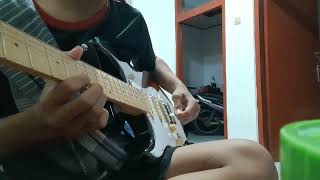 Shes Gone  Steelheart solo cover guitar [upl. by Ulberto]