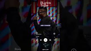 Reekado Banks  Rora Lyrics lyricstrybe afrobeats [upl. by Eirelav]