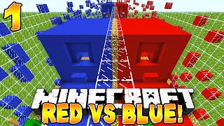 Minecraft  Red vs Blue Parkour TBNRfrags vs TBNRKenworth  12 [upl. by Ultann]