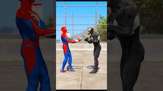 GTA V  Spiderman Team Vs Venom Team Match who is the powerful 😲 shorts shortsfeed gta5 [upl. by Janiuszck429]