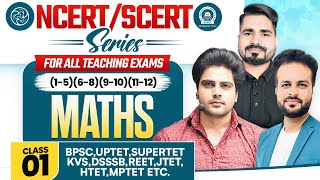 NCERTSCERT Maths Class 1 For All Teaching Exam by Sachin Academy live 3pm [upl. by Nairred]