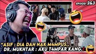 NGAKAKDATUKNYA EMOSI 🤣❗️ DRAMA SPONTAN 2023 EPISOD 2 amp 3  REACTION [upl. by Ahsayn]