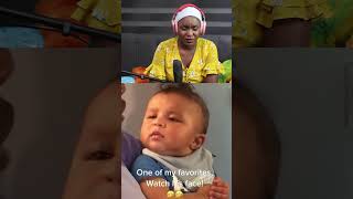 Watch Eastons face as his Auntie talks 🤣🤣🤣 funnyshorts funnybabies shorts [upl. by Schafer645]