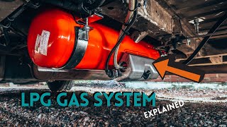 CAMPERVAN LPG GAS SYSTEM EXPLAINED Costs amp more  Peugeot Boxer Van Conversion  Ram Promaster [upl. by Adalheid]