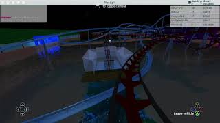 Worlds First UnderWater Roller Coaster in Roblox  Theme Park Tycoon 2 [upl. by Berner]