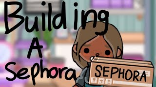 Building a Sephora  I will do a video with the Sephora store [upl. by Swigart]