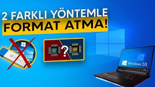 Windows 10 Kolay Format Nasıl Atılır Windows 10 sıfırlamak nasıl yapılır [upl. by Lamak]