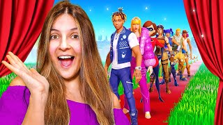 Ma COPINE JUGE mon DÉFILÉ de MODE sur FORTNITE [upl. by Beeck]