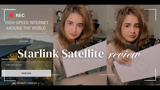 Starlink Satellite Internet Review [upl. by Sacrod]