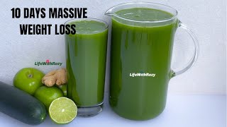 STRONGEST BELLY FAT BURNER DRINK LOSE 10 KGS IN 10 DAYS [upl. by Vrablik]