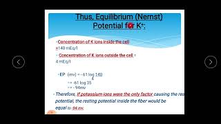 practical physiology of normal structure module Part 5 2025  equilibrium potential [upl. by Yelahs657]