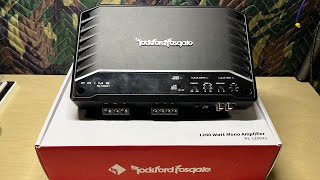 Rockford Fosgate Prime R21200X1 Amp Dyno 2 ohm [upl. by Hurwit]