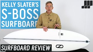 Slater Designs S Boss Surfboard Review BRAND NEW 2024 [upl. by Auhso]