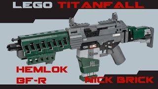 LEGO Hemlok BFR  Titanfall [upl. by Araht]