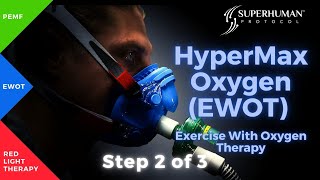 EWOT Exercise With Oxygen Therapy System  HyperMax Oxygen smallest system available [upl. by Aicilet]