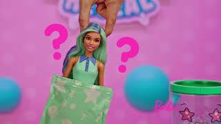 „Barbie POP Reveal“ siurprizų rinkiniai burbulinės arbatos serija [upl. by Eniahpets]