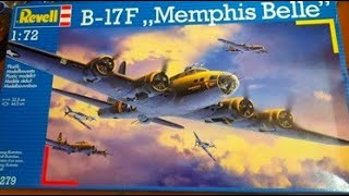 Live scale modelling working on the 172 Revell B17F Join me at the bench [upl. by Stewardson70]