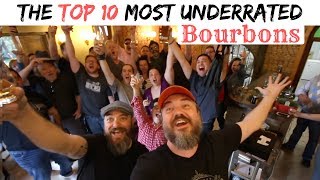 Top 10 Most Underrated Bourbons according to whiskey lovers [upl. by Fugazy]