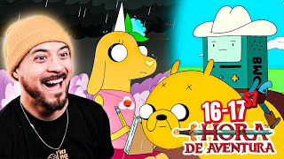 🗡️ ¡V¡OLA ES UNA GRAN ACTRIZ Y BMO VAQUERO  HORA DE AVENTURA 1617 TP7 [upl. by Janean]