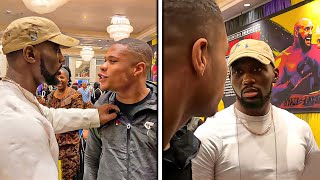 BREAKING Terence Crawford ALMOST FOUGHT Devin Haney LIVE [upl. by Shiverick]