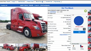 Copart Auction heavy duty vehicles specialty sale [upl. by Haziza]