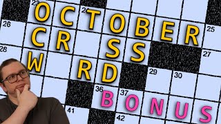 Netflix and Chills — October 2024 Bonus Crossword [upl. by Neillij]