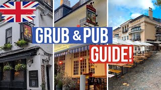 Can’t Miss LONDON Pubs Plus DELICIOUS Hidden GEMS [upl. by Ahnavas]