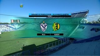 Fútbol en vivo Vélez  Aldosivi Fecha 1 Torneo Primera División 2015 FPT [upl. by Maurilia]