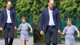 Beautiful moment Prince William tells young fan Princess Charlottes got exams and couldnt make it [upl. by Ahcropal]