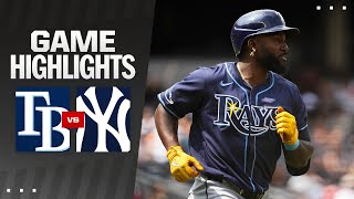 Rays vs Yankees Game Highlights 72024  MLB Highlights [upl. by Adnamar]