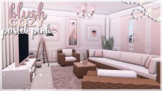 BLOXBURG Blush Cozy Pink Pastel ♡ [upl. by Zarger]