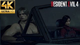 Resident Evil 4 Remake  Shirtless Leon Kennedy 4K 60 FPS [upl. by Ahsilef21]