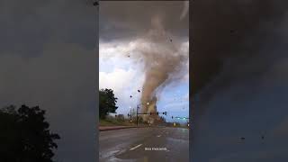 Twister rips through Andover Kansas [upl. by Rimaa]