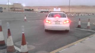 PARALLEL PARKING IN DALLAH DRIVING SCHOOL  ALKHARJSAUDI ARABIA [upl. by Aynek244]