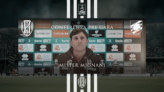 Cesena  Sampdoria conferenza pregara di Mister Mignani [upl. by Sapienza]