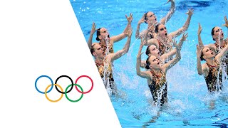 Russia Wins Teams Synchronized Swimming Gold  London 2012 Olympics [upl. by Deaner55]