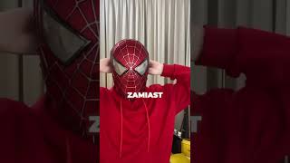 Maska którą musisz mieć 🤩 cosplay mask spiderman [upl. by Ilona540]