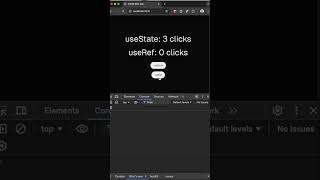 React js useState vs useRef in component rerenders [upl. by Reinaldos170]