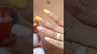 Nail Polish Minevital Silky Rose x Yellow Mellow [upl. by Yleak8]