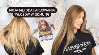 Farbowanie włosów w domu Loreal 811 moja metoda 🦄 [upl. by Betteanne696]