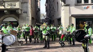 Staaner Schränzer  Fasnacht Schaffhausen 2024 Gassenkonzert 33 [upl. by Airyt]