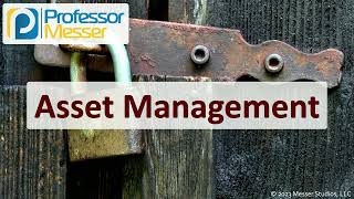 Asset Management  CompTIA Security SY0701  42 [upl. by Navert527]