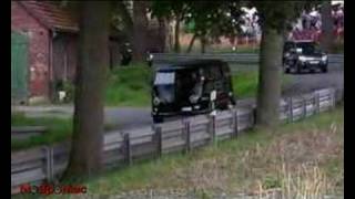 Porsche Engined VW Camper  Hillclimb [upl. by Gerrald]