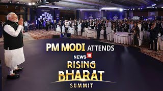 LIVE PM Modi delivers keynote address at Rising Bharat Summit [upl. by Ahsemac]