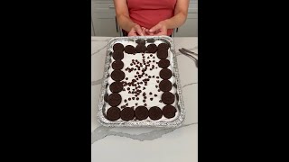 Easy oreo no bake dessert [upl. by Rutherfurd338]