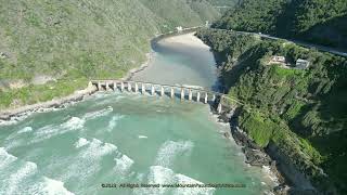 Kaaimans River Rail Bridge Wilderness South Africa [upl. by Nanah230]